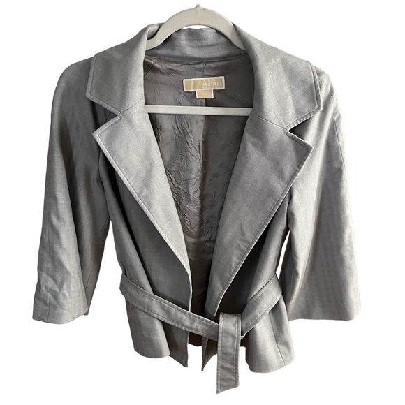 Michael Kors 3/4 sleeve tie blazer size XS/XP - Picture 1 of 3